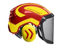 PROTOS FOREST HELM ROOD/GEEL F39