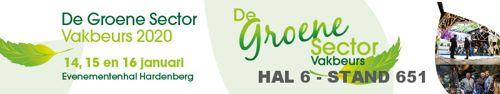 Stand 651 Groene Sector Vakbeurs 2020 Poel